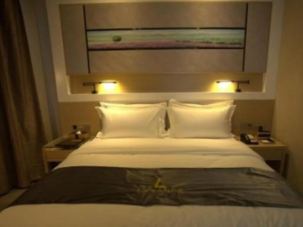 Bed in Lavande Hotel Shijiazhuang Museum Branch