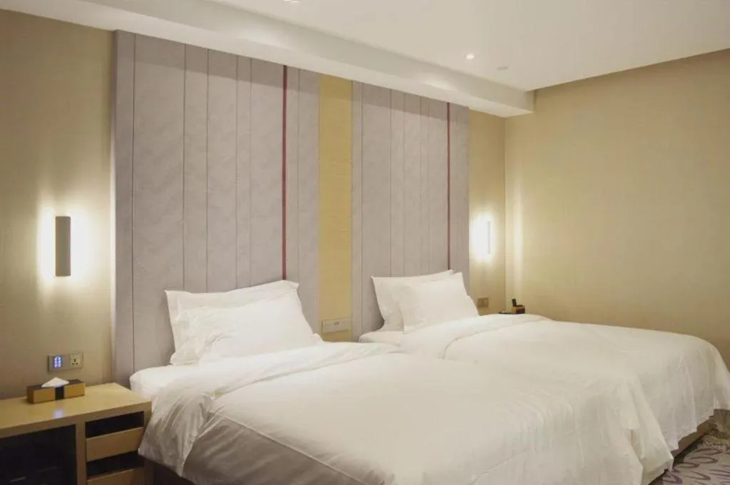 Bed in Lavande Hotel Shijiazhuang Museum Branch