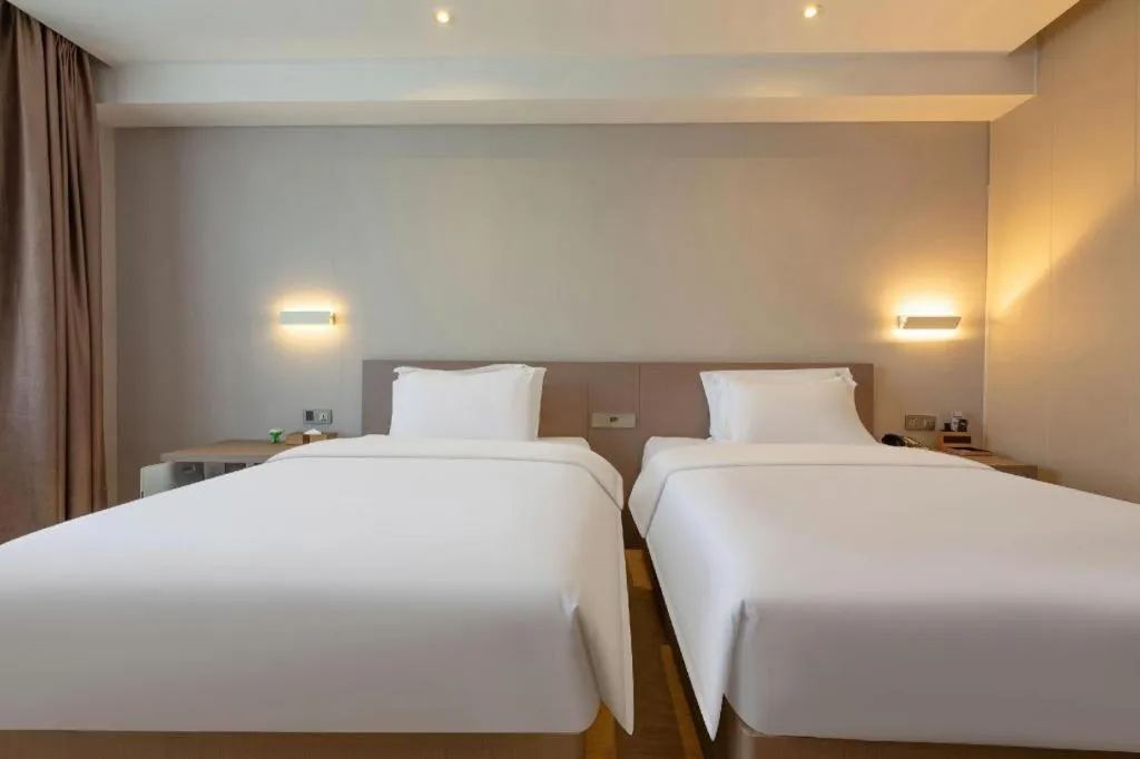 Bed in Lavande Hotel Shijiazhuang Museum Branch