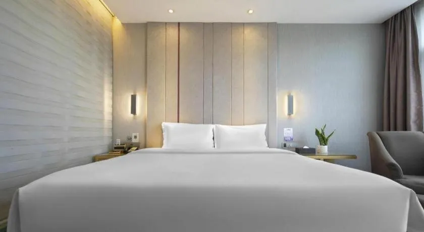 Bed in Lavande Hotel Yichang Railway East Station Branch