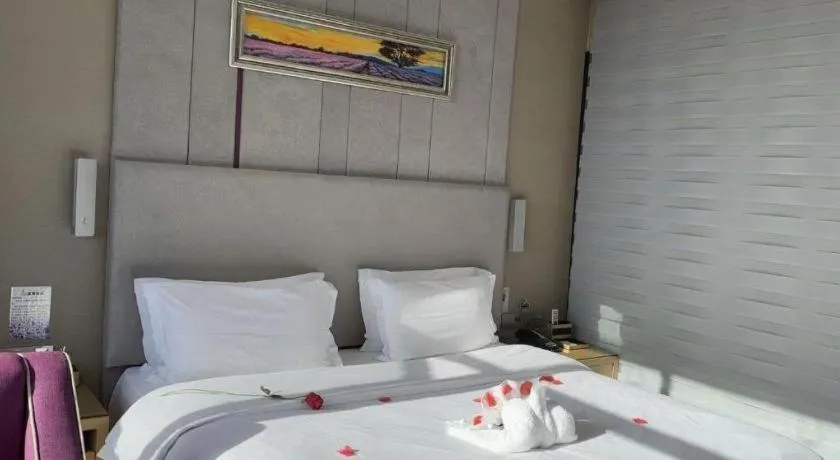 Bed in Lavande Hotel Yichang Railway East Station Branch