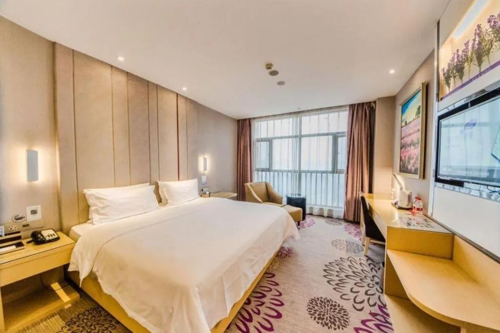 Bed in Lavande Hotel Yichang Railway East Station Branch