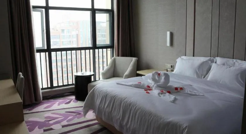 Bed in Lavande Hotel Yichang Railway East Station Branch