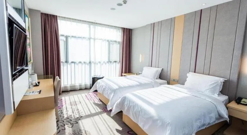 Bed in Lavande Hotel Yichang Railway East Station Branch