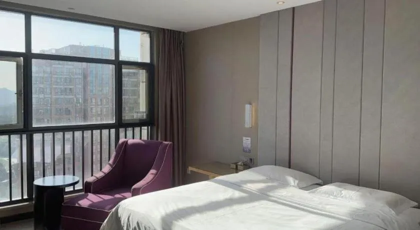 Bed in Lavande Hotel Yichang Railway East Station Branch