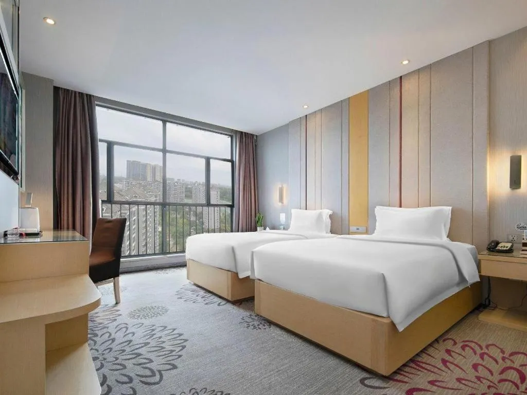 Bed in Lavande Hotel Yichang Railway East Station Branch