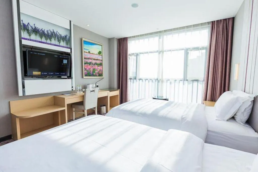 Bed in Lavande Hotel Yichang Railway East Station Branch