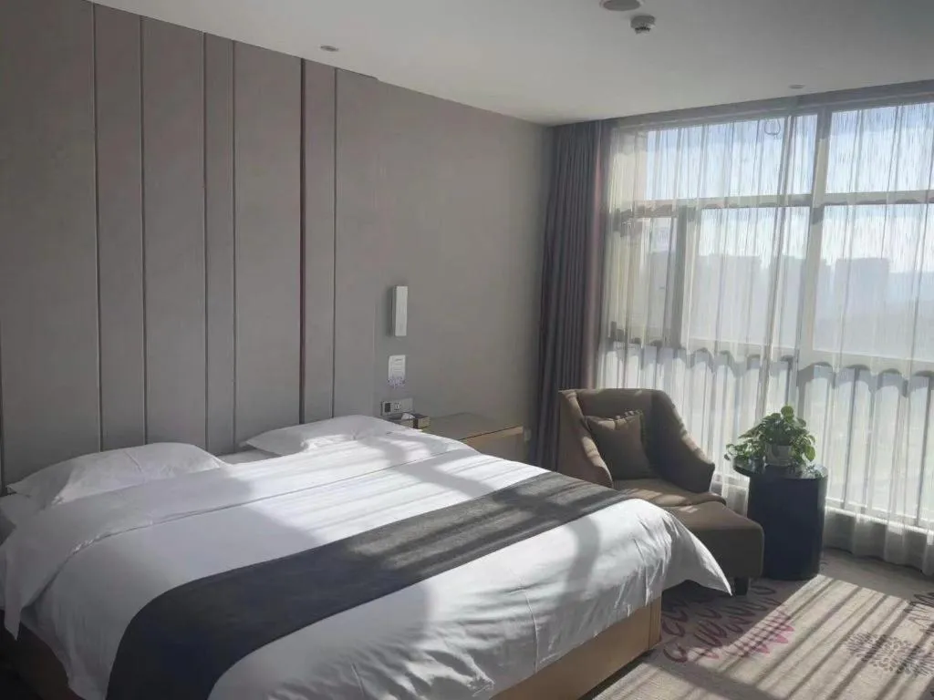Bed in Lavande Hotel Yichang Railway East Station Branch