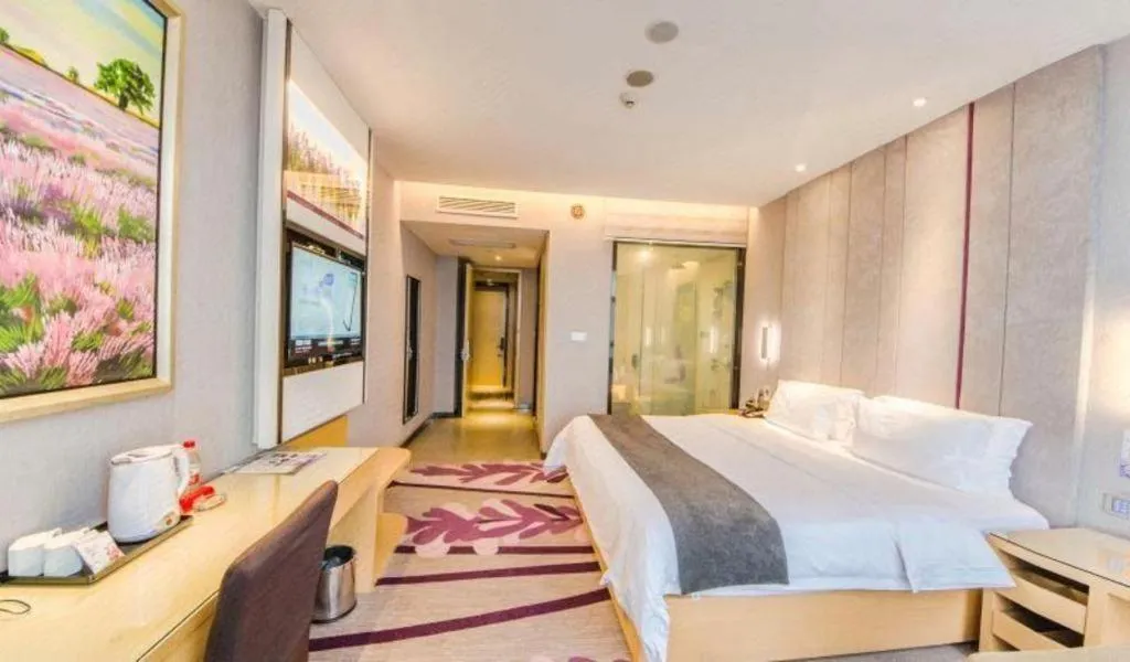 Bed in Lavande Hotel Yichang Railway East Station Branch