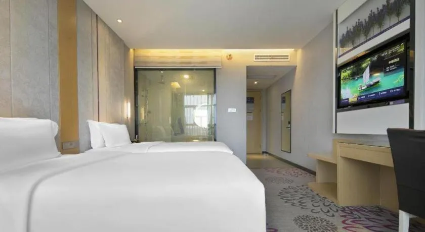 Bed in Lavande Hotel Yichang Railway East Station Branch