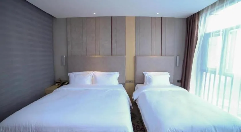 Bed in Lavande Hotel Yichang Railway East Station Branch