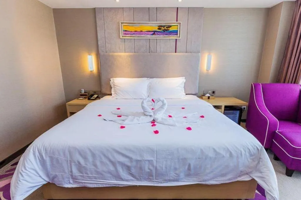 Bed in Lavande Hotel Yichang Railway East Station Branch