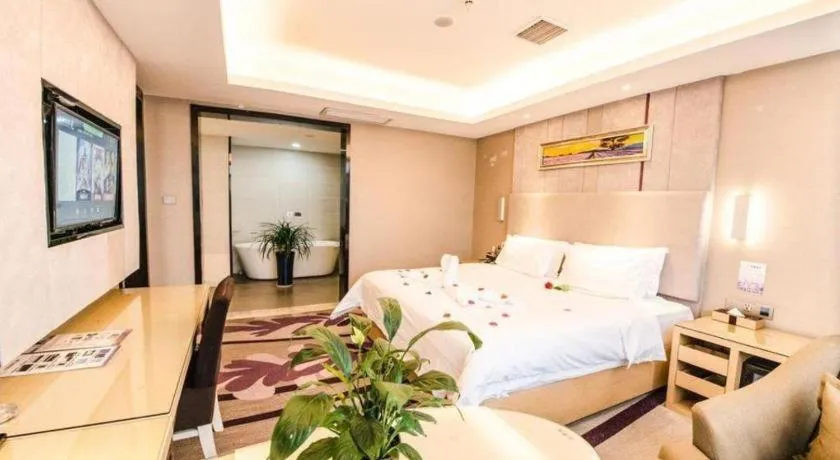 Bed in Lavande Hotel Yichang Railway East Station Branch