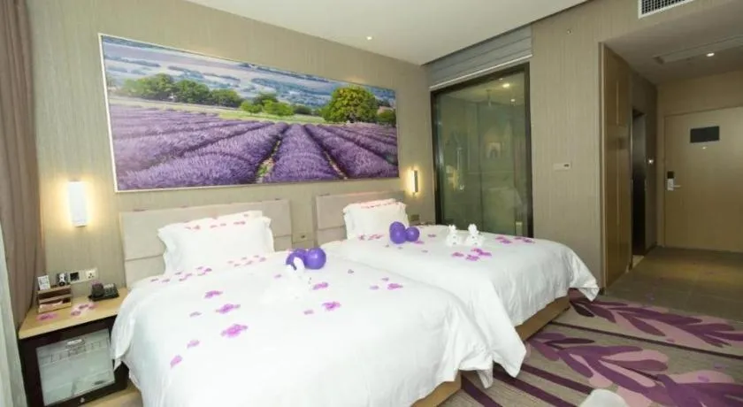 Bed in Lavande Hotel Yichang Railway East Station Branch