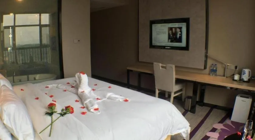 Bed in Lavande Hotel Yichang Railway East Station Branch