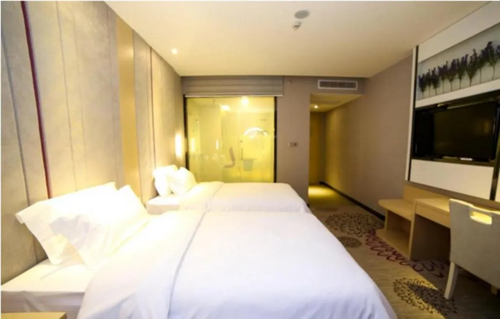 Bed in Lavande Hotel Yichang Railway East Station Branch