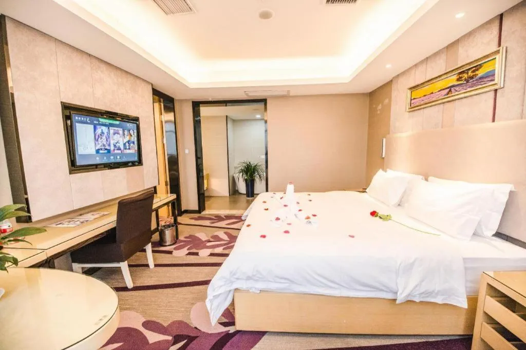 Bed in Lavande Hotel Yichang Railway East Station Branch