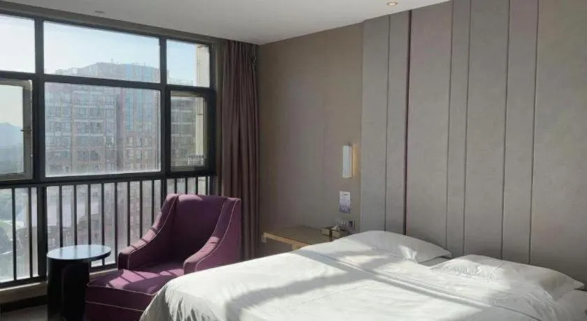 Bed in Lavande Hotel Yichang Railway East Station Branch