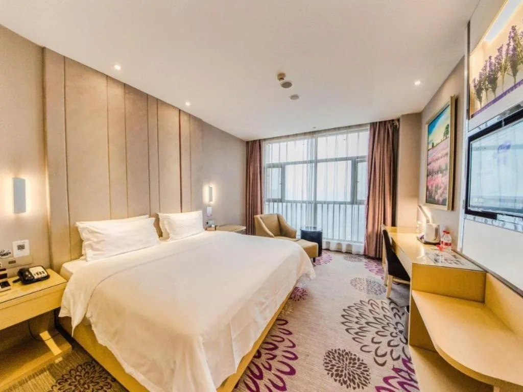 Bed in Lavande Hotel Yichang Railway East Station Branch