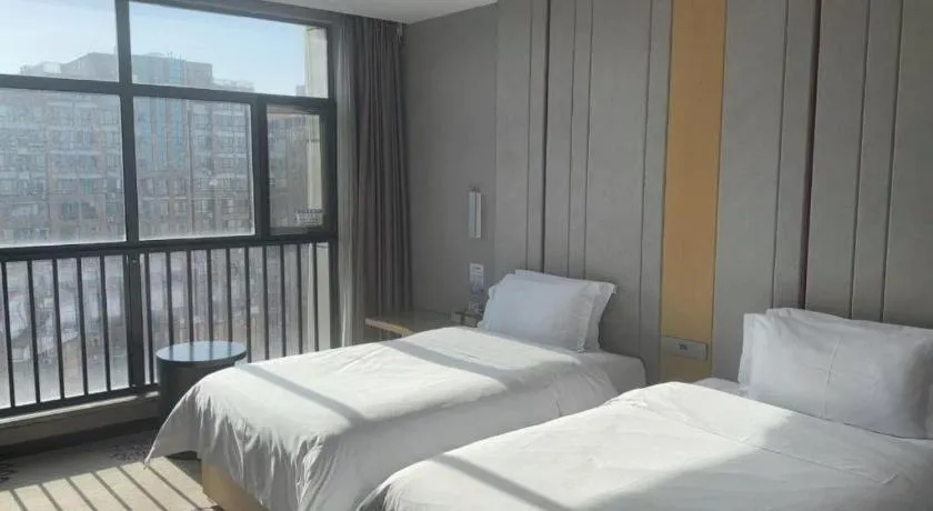 Bed in Lavande Hotel Yichang Railway East Station Branch