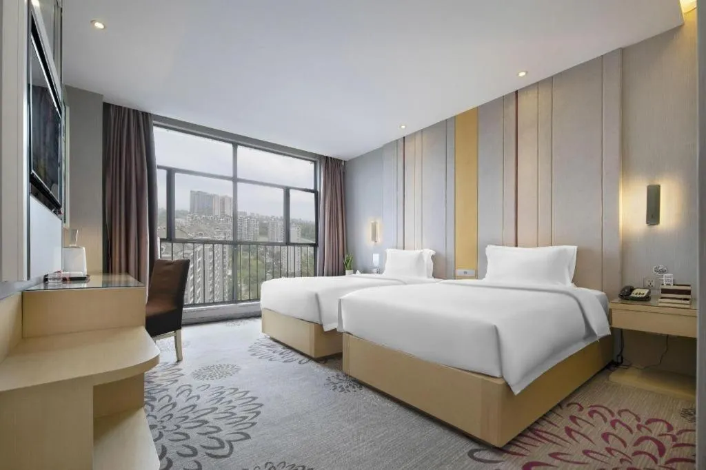 Bed in Lavande Hotel Yichang Railway East Station Branch