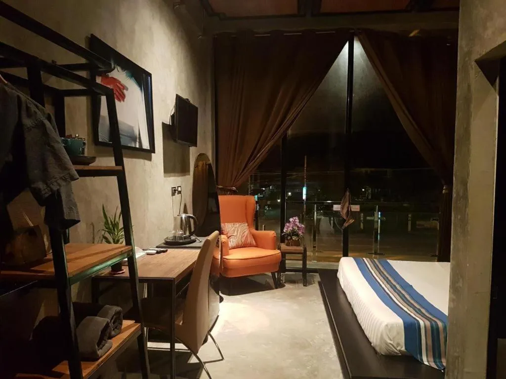 Bed in Theloft boutique nakhonpanom