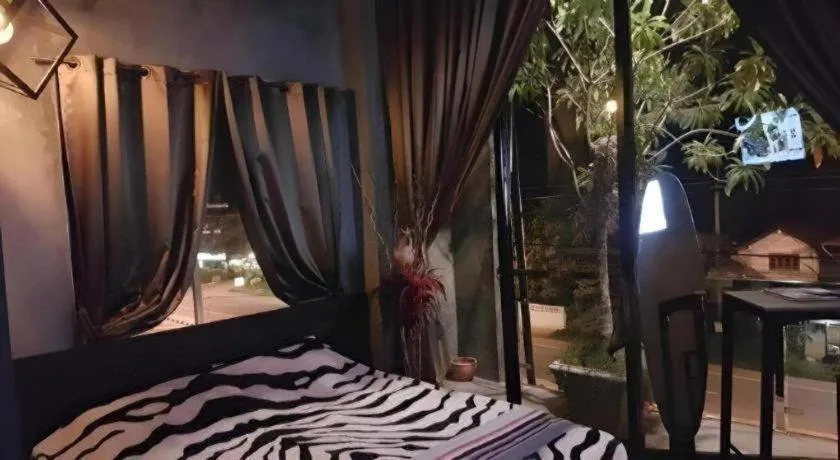 Bed in Theloft boutique nakhonpanom