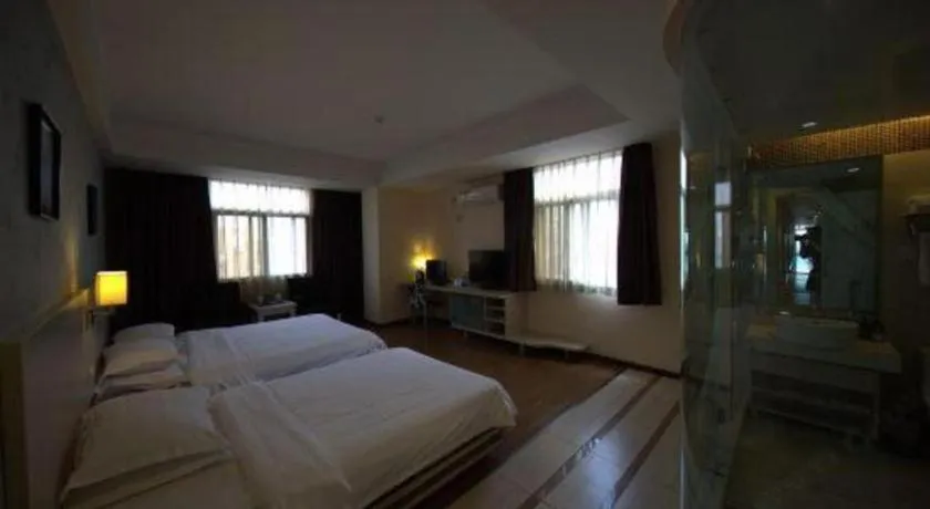 Bed in Pankun Business Hotel