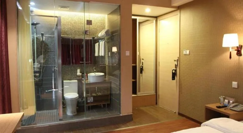 Bed in Pankun Business Hotel