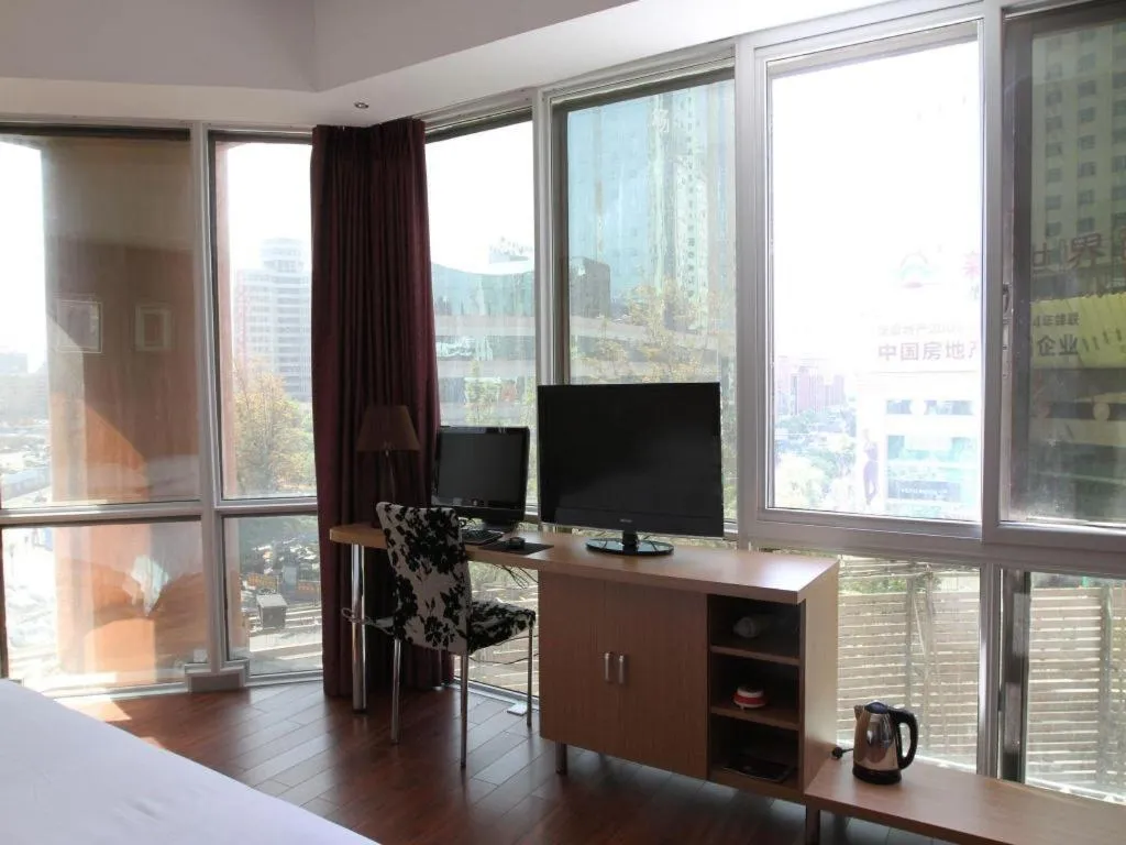 Bed in Pankun Business Hotel