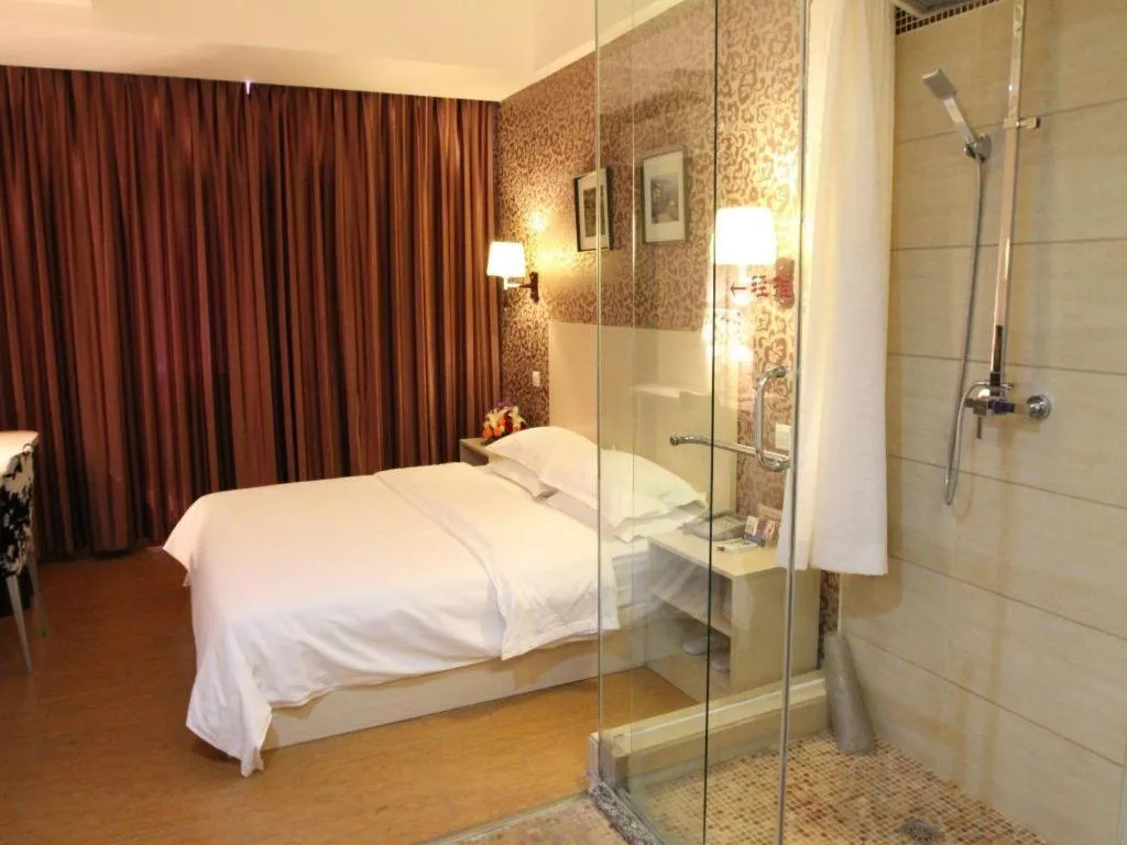 Bed in Pankun Business Hotel