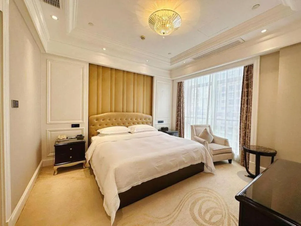 Bed in Tongxiang Inspirock Hotel