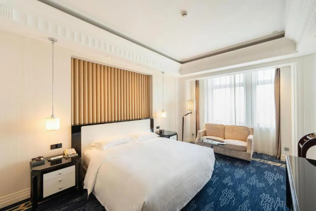Bed in Tongxiang Inspirock Hotel