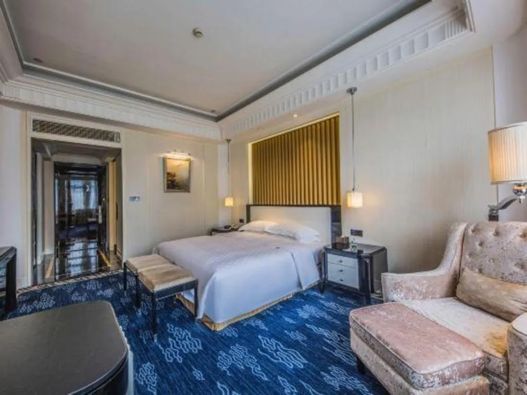 Bed in Tongxiang Inspirock Hotel