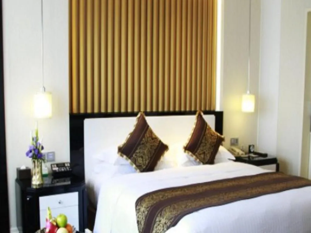 Bed in Tongxiang Inspirock Hotel