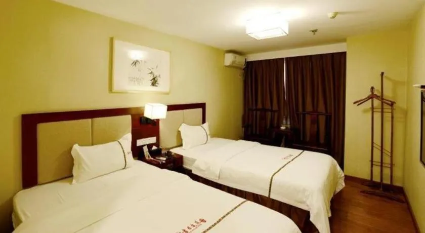 Bed in BOOK PAVILION HOTEL