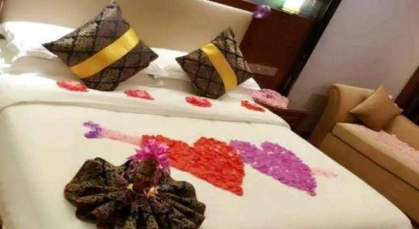 Bed in Vienna International Hotel Nanning Railway Station Mingxiu Road Metro Station