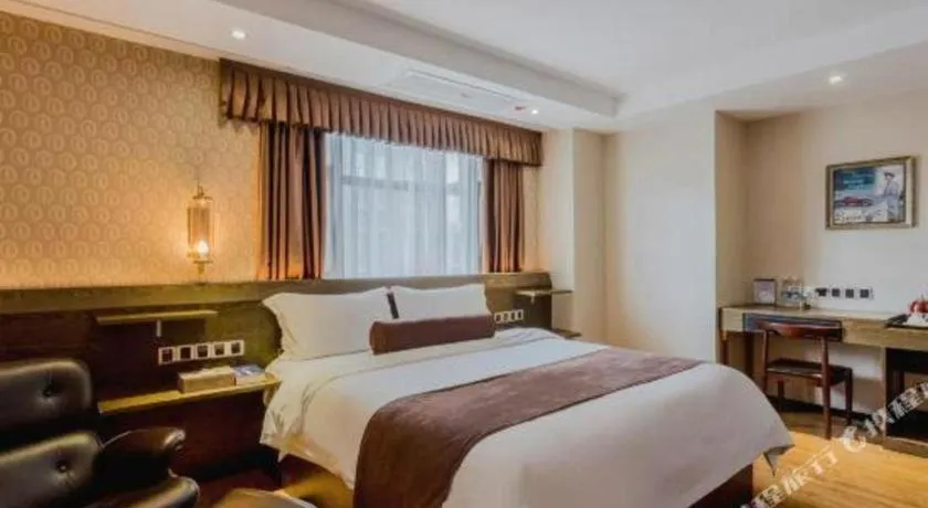 Bed in James Joyce Coffetel Chengdu Jianshe Road Dongjiao Jiyi Square