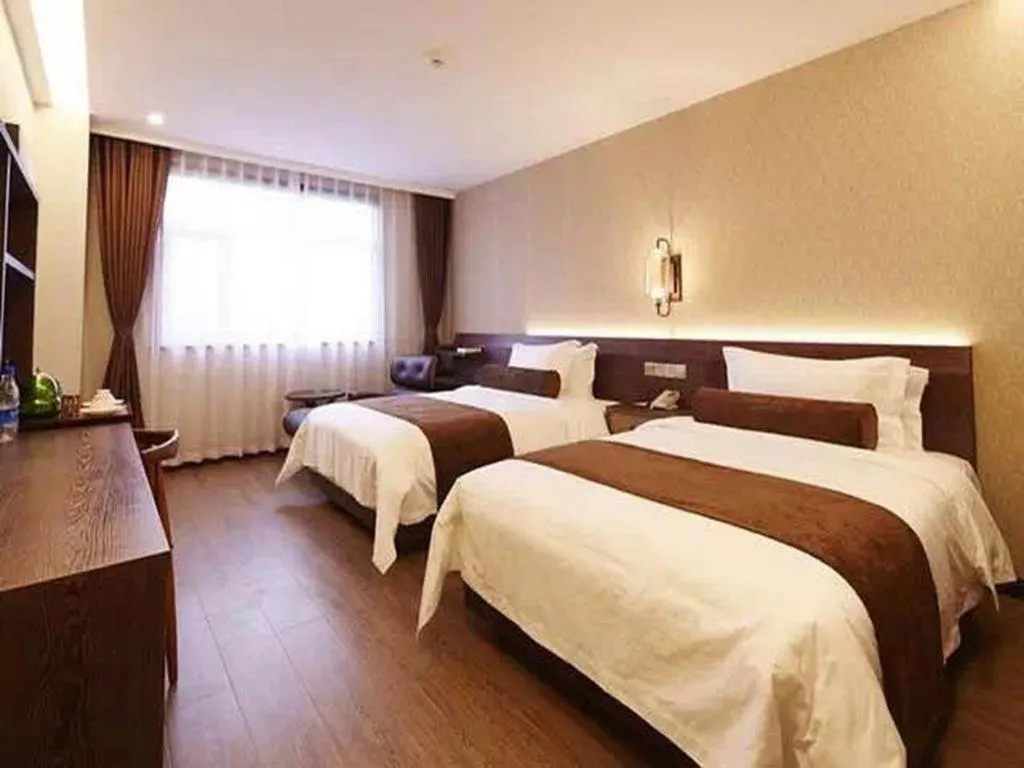Bed in James Joyce Coffetel Chengdu Jianshe Road Dongjiao Jiyi Square