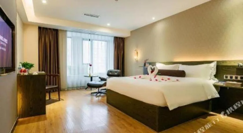 Bed in James Joyce Coffetel Chengdu Jianshe Road Dongjiao Jiyi Square