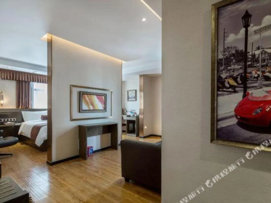 Bed in James Joyce Coffetel Chengdu Jianshe Road Dongjiao Jiyi Square