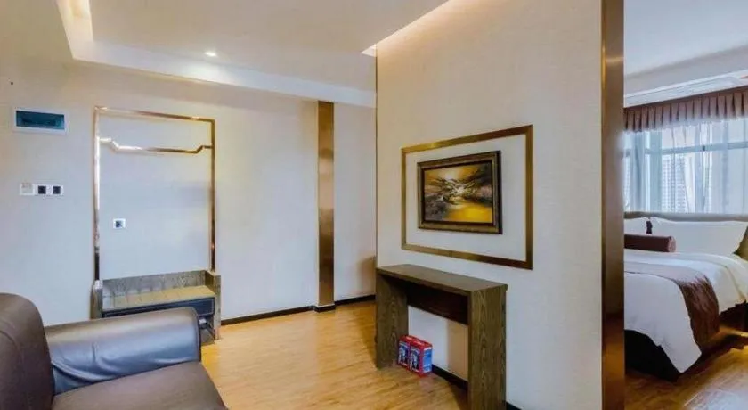 Bed in James Joyce Coffetel Chengdu Jianshe Road Dongjiao Jiyi Square