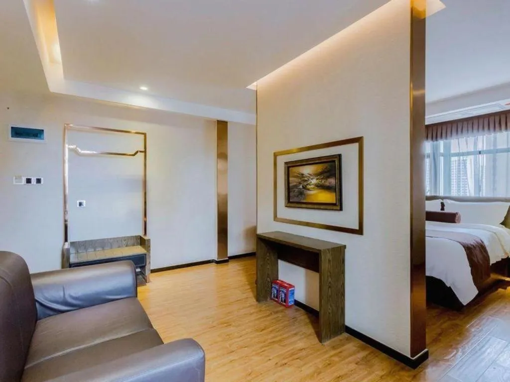 Bed in James Joyce Coffetel Chengdu Jianshe Road Dongjiao Jiyi Square