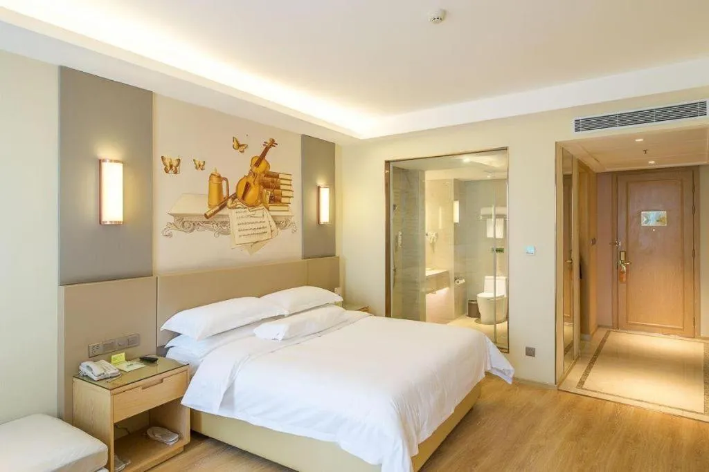 Bed in Vienna International Hotel Chengdu New International Conference and Exhibition Center Branch