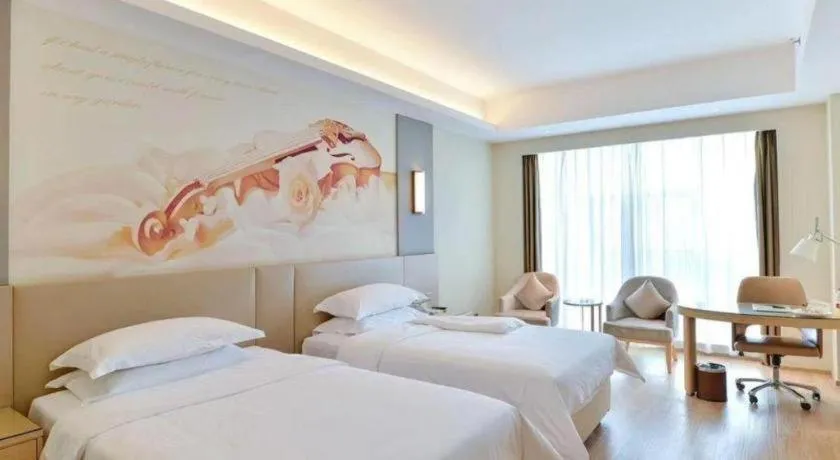 Bed in Vienna International Hotel Chengdu New International Conference and Exhibition Center Branch