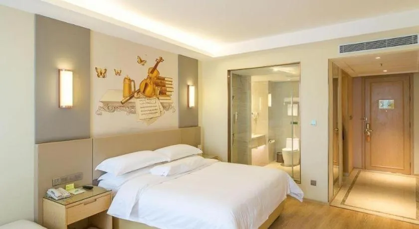 Bed in Vienna International Hotel Chengdu New International Conference and Exhibition Center Branch