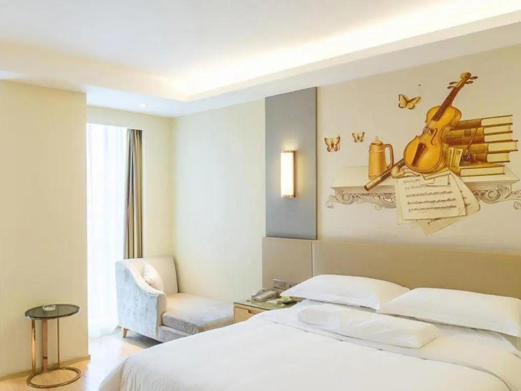 Bed in Vienna International Hotel Chengdu New International Conference and Exhibition Center Branch