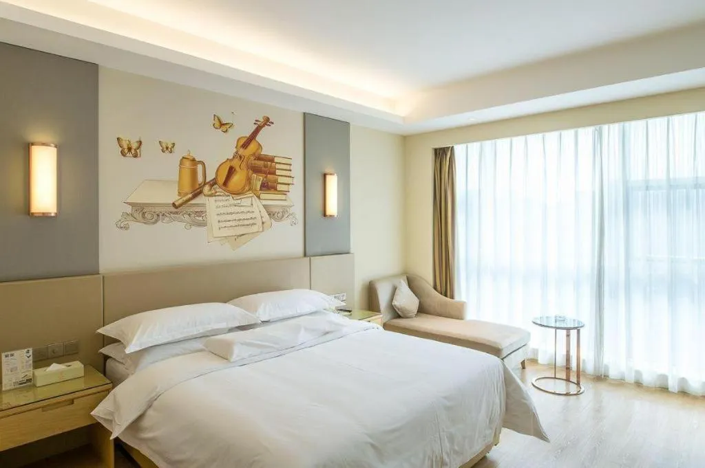 Bed in Vienna International Hotel Chengdu New International Conference and Exhibition Center Branch