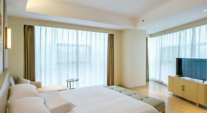 Bed in Vienna International Hotel Chengdu New International Conference and Exhibition Center Branch