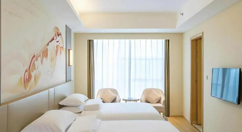 Bed in Vienna International Hotel Chengdu New International Conference and Exhibition Center Branch